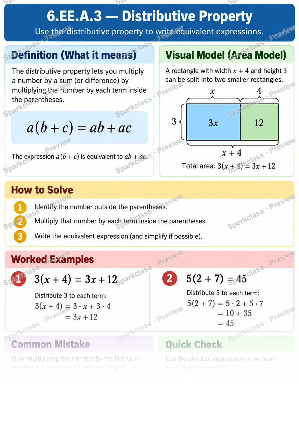 Knowledge Guide · Apply properties to generate equivalent expressions — page 1