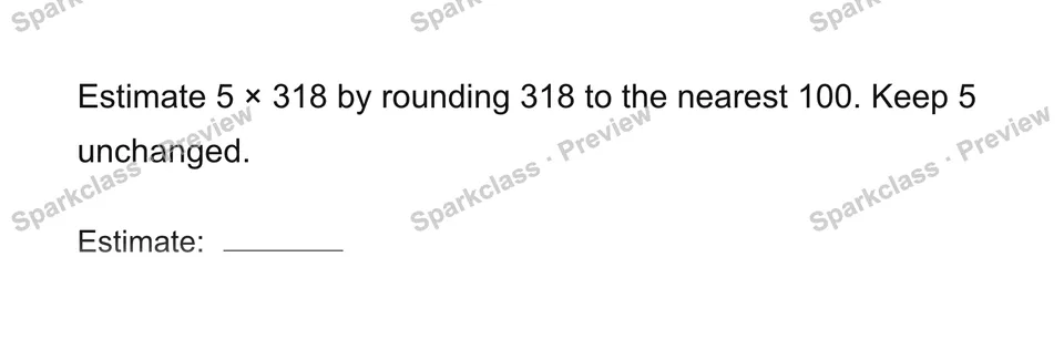 Estimate a product — page 1