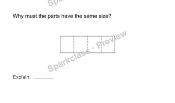Explain equal — Grade 1 problem preview