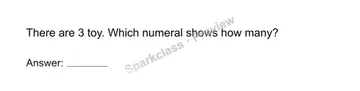Write and represent numerals 0-20 — Kindergarten problem preview