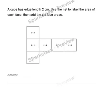 Account for every face — Grade 6 problem preview