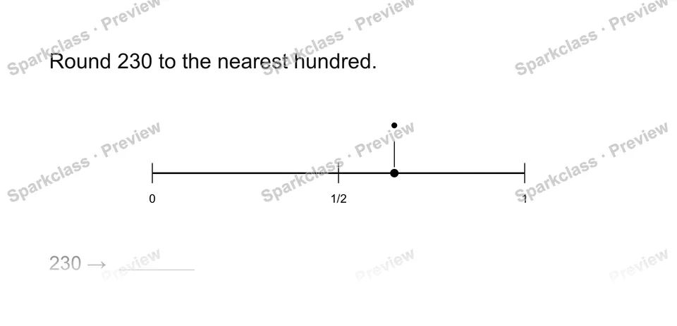 Round to the nearest hundred — page 1