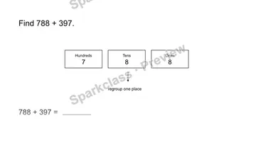 Add and subtract within 1,000 — Grade 2 problem preview