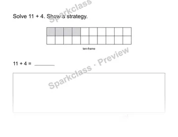 Use a strategy — Grade 2 problem preview
