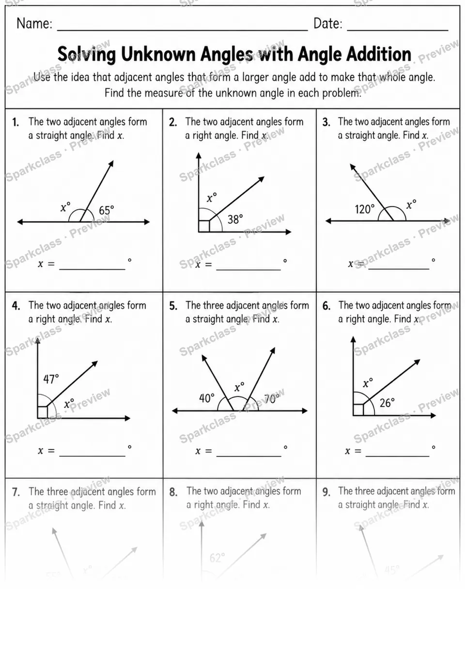 7 Unknown Angles Variant 2 — page 1