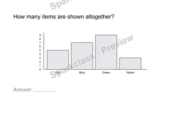 Read a measurement graph — Grade 2 problem preview