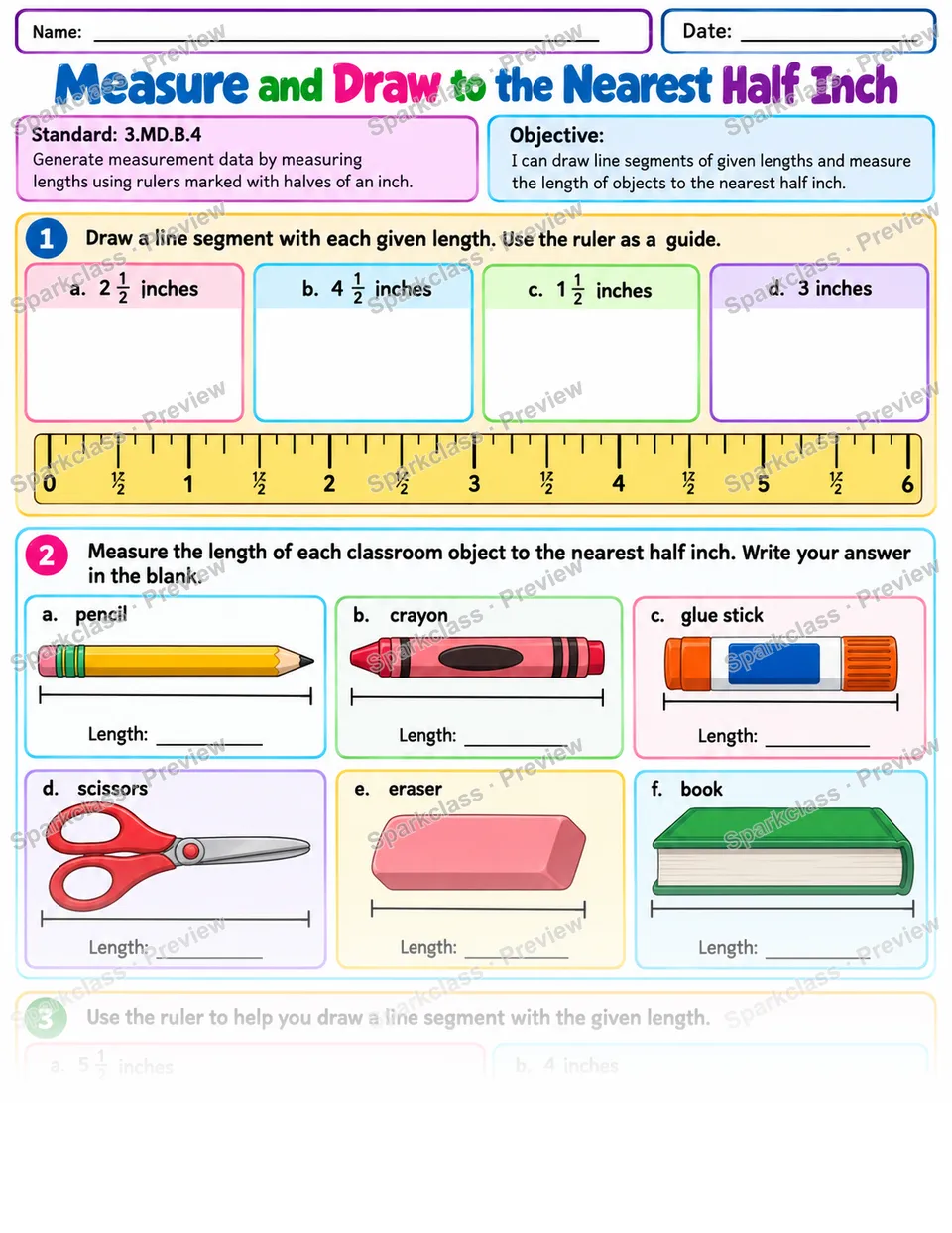 Measure Half Inch 02 — page 1