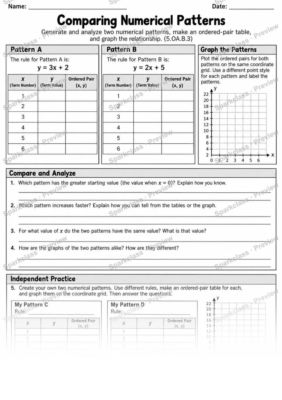 3 Analyze Patterns Variant 2 — page 1