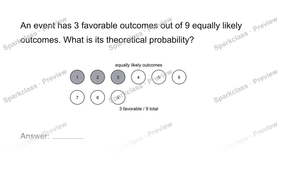 Find theoretical probability — page 1