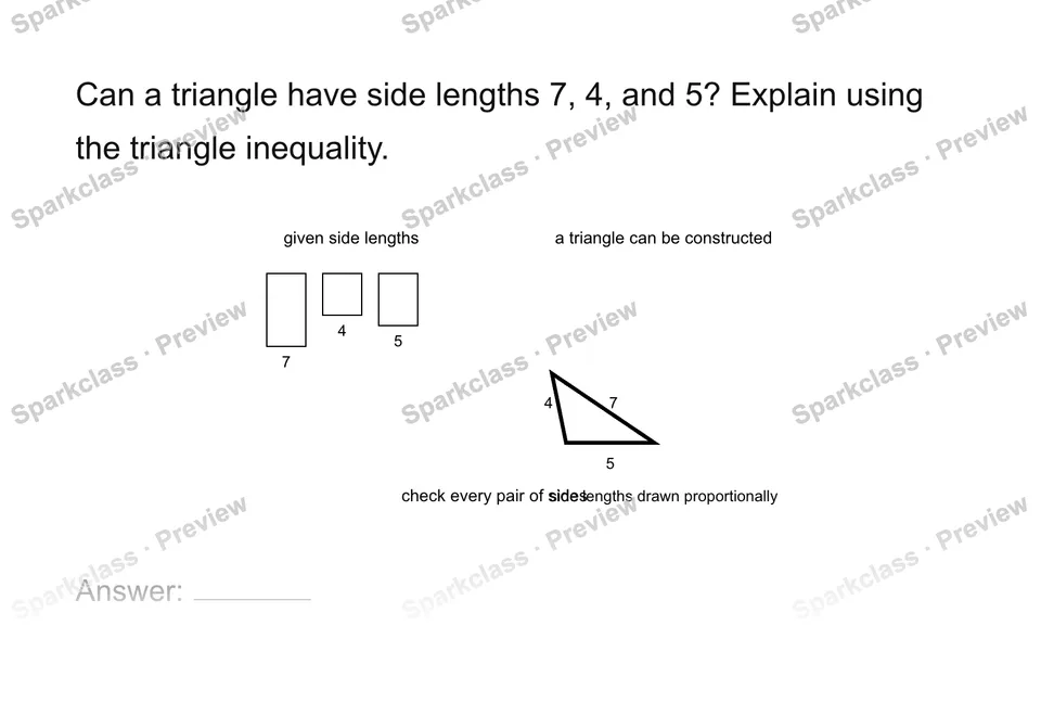 Test triangle existence — page 1