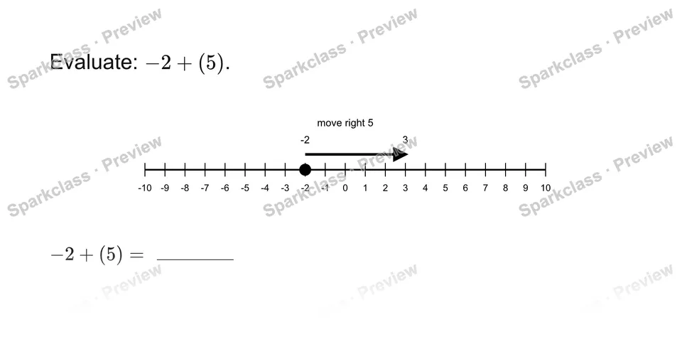 Add rational numbers — page 1
