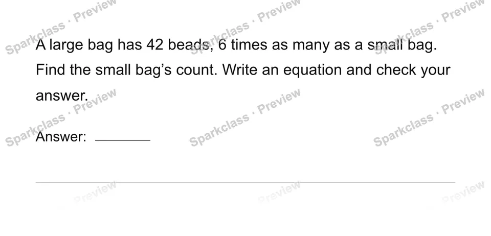 Solve and check — page 1