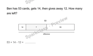Two steps — Grade 2 problem preview