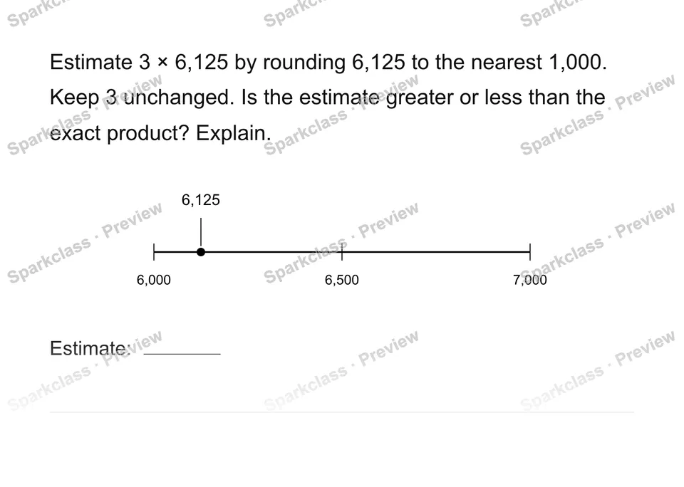 Estimate a product — page 1