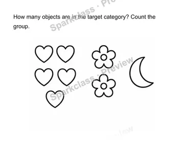 Count objects in categories — Kindergarten problem preview