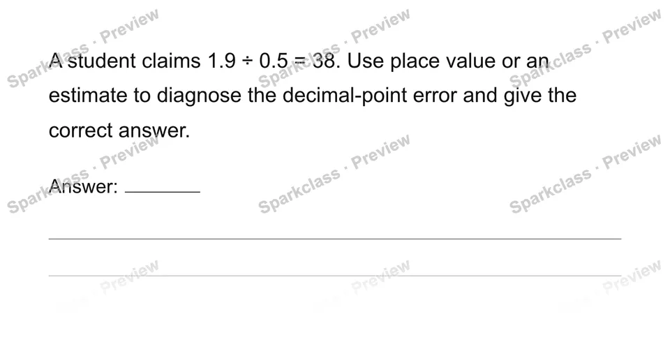Compute with multi-digit decimals — page 1