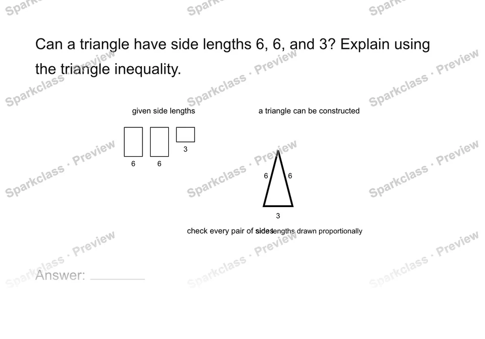 Test triangle existence — page 1