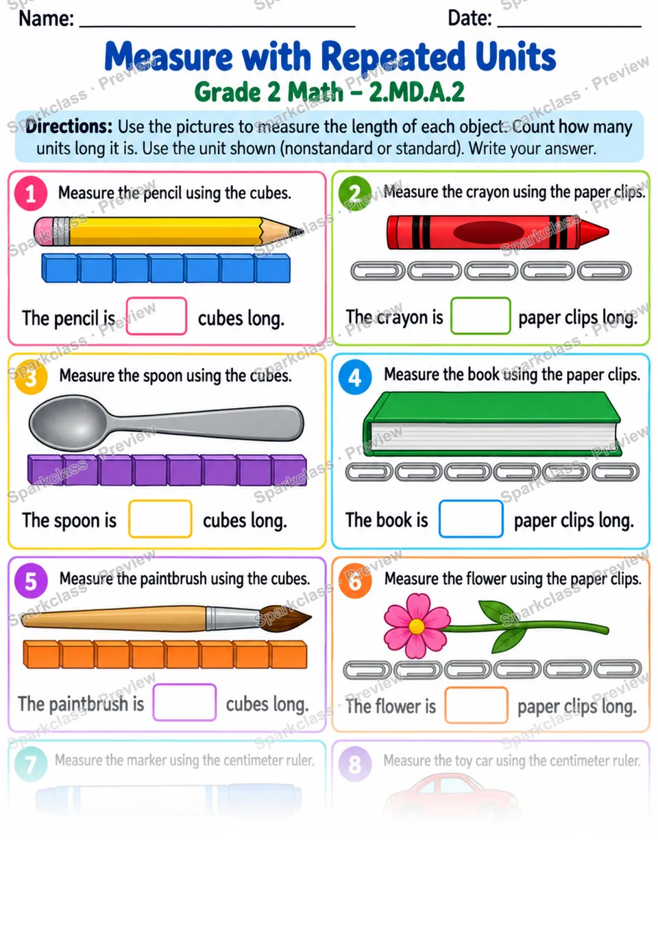 2.MD.A.2 · Different Units Guided — page 1
