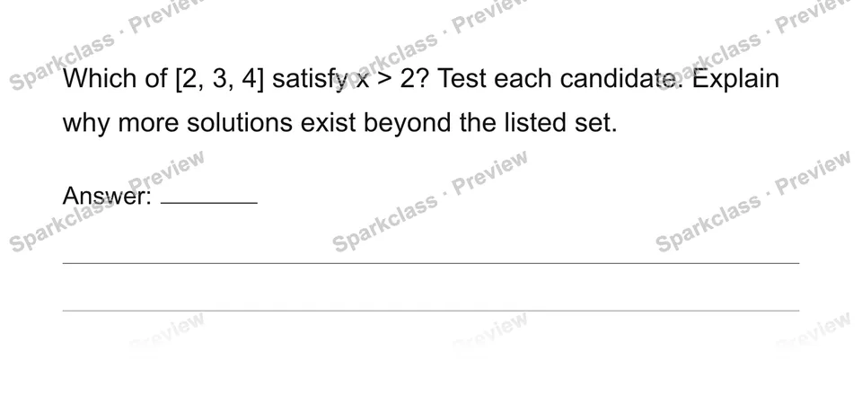 Understand and test solutions — page 1