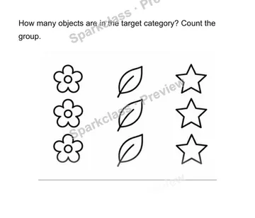 Count objects in categories — Kindergarten problem preview