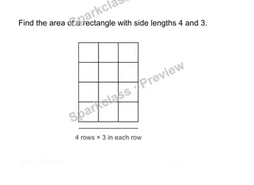 Use the area formula — Grade 3 problem preview