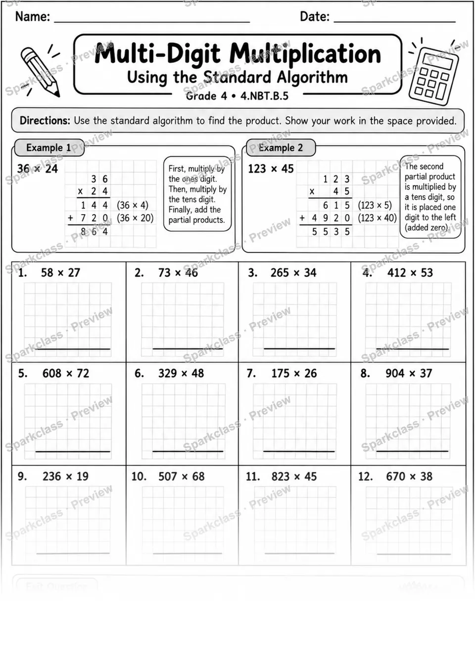 Decimal Operations — page 1