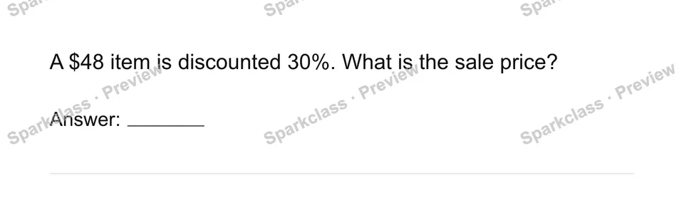 Find a percent decrease — page 1