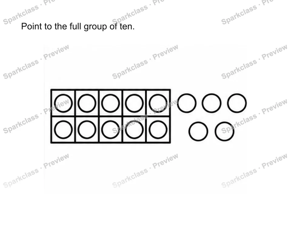Make one group of ten — page 1