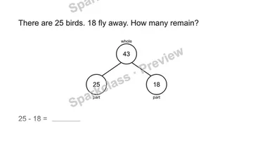 Find what remains — Grade 2 problem preview