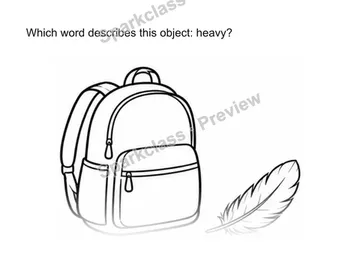 Describe measurable attributes — Kindergarten problem preview