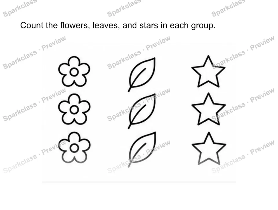Count each category. — page 1