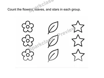 Count each category. — Kindergarten problem preview