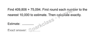 Add whole numbers — Grade 4 problem preview