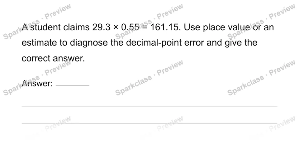 Compute with multi-digit decimals — page 1
