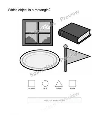 Find shapes around us — Grade 2 problem preview