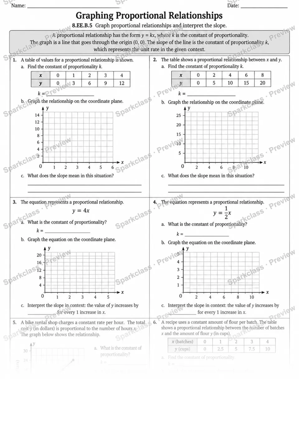 8.EE.B.5 · 5 Proportional Relationships Slope Final — page 1