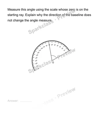 Measure from a rotated baseline — Grade 4 problem preview