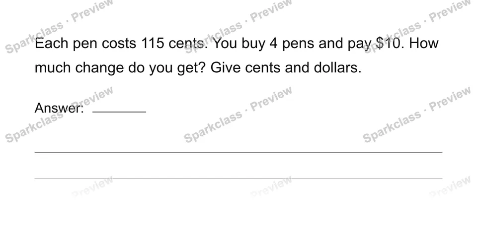 Solve measurement word problems — page 1