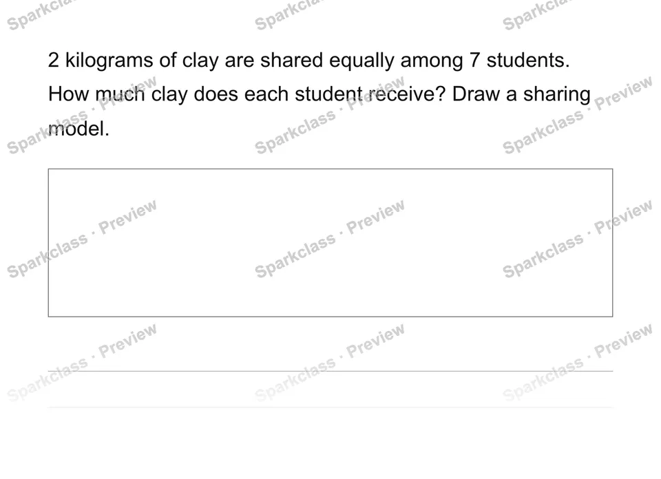 Apply fraction division in contexts — page 1
