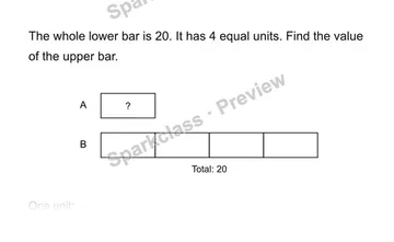 Find one unit — Grade 4 problem preview