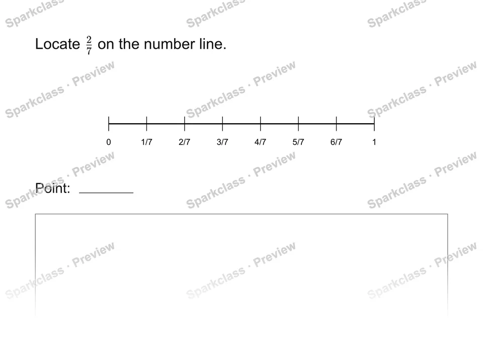 Locate a fraction — page 1