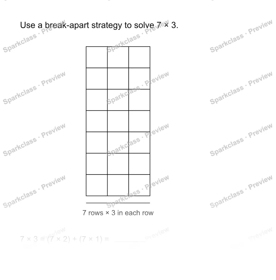 Use a break-apart strategy — page 1
