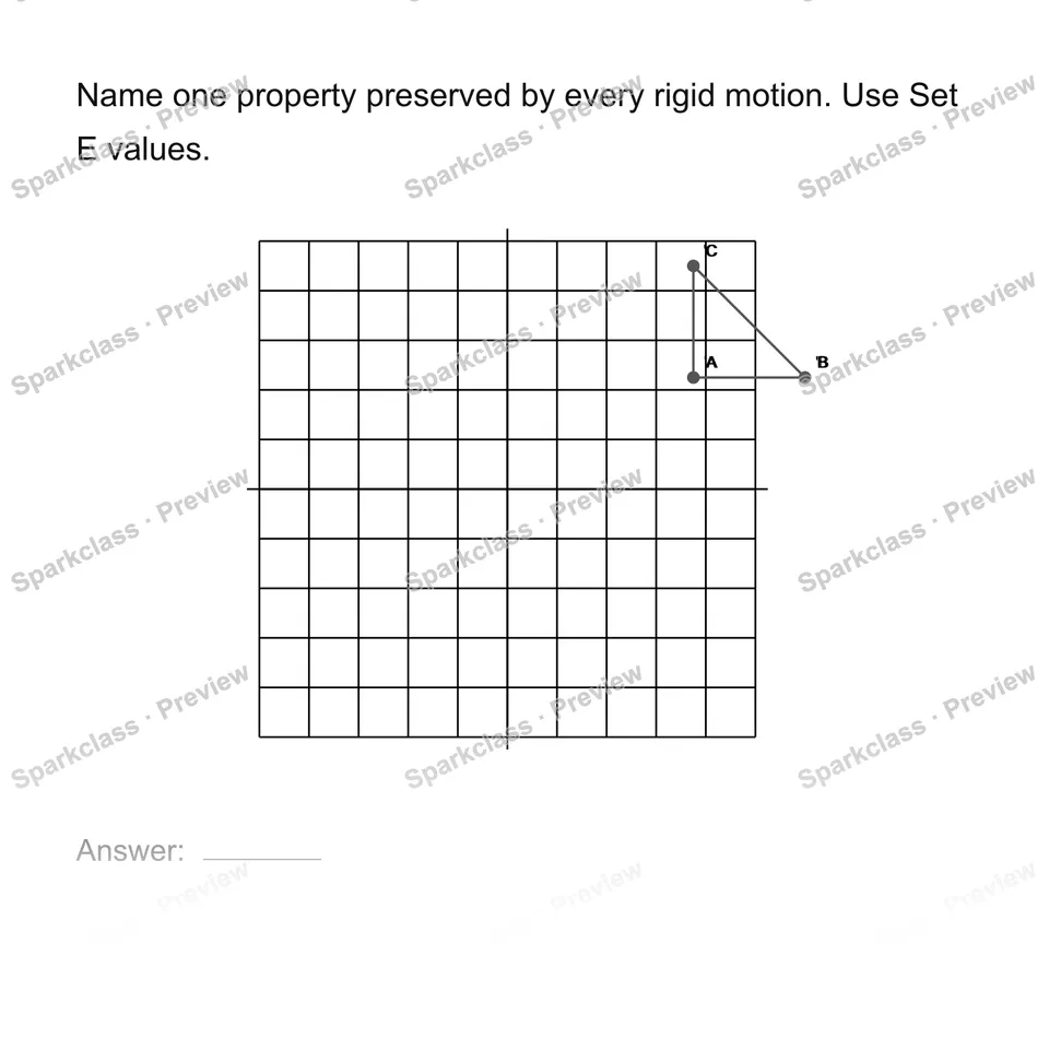 Identify invariant properties — page 1