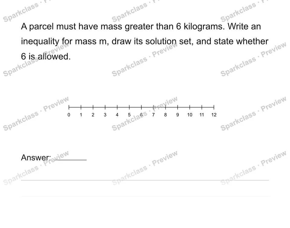 Represent constraints and inequality solution sets — page 1