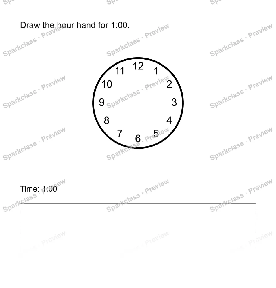 Set the hour — page 1