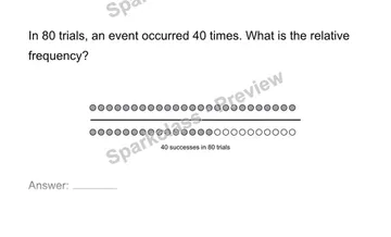 Find relative frequency — Grade 7 problem preview