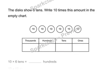 Connect units and digits — Grade 4 problem preview