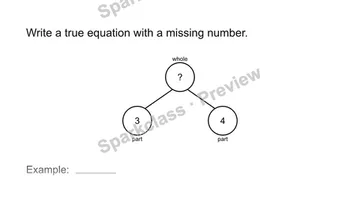 Write your own — Grade 1 problem preview