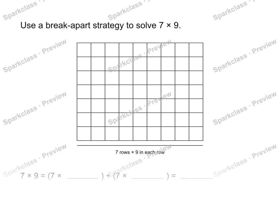 Distributive property — page 1