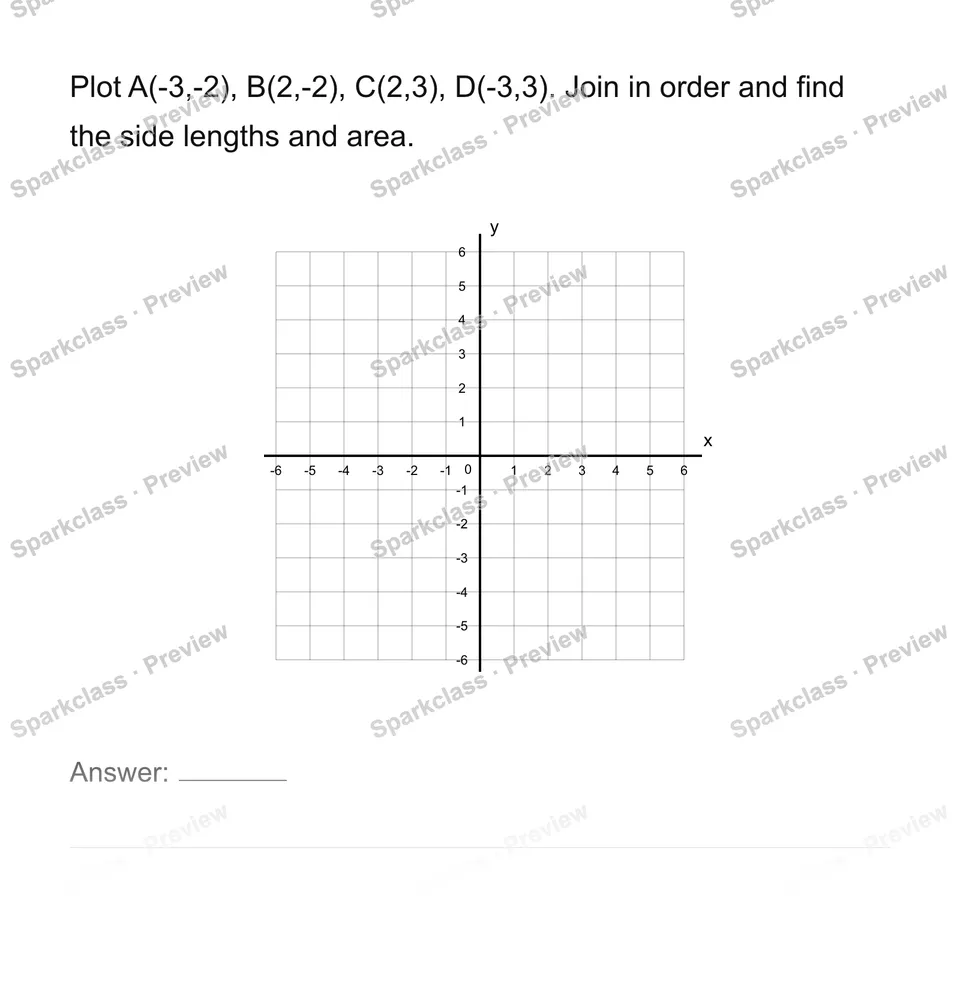 Draw and measure coordinate polygons — page 1